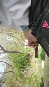 夏天来了，带上老母狗出来玩